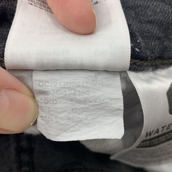 Levi’s Wedgie Skinny Black‎ Denim Sz 25 - Picture 9 of 9